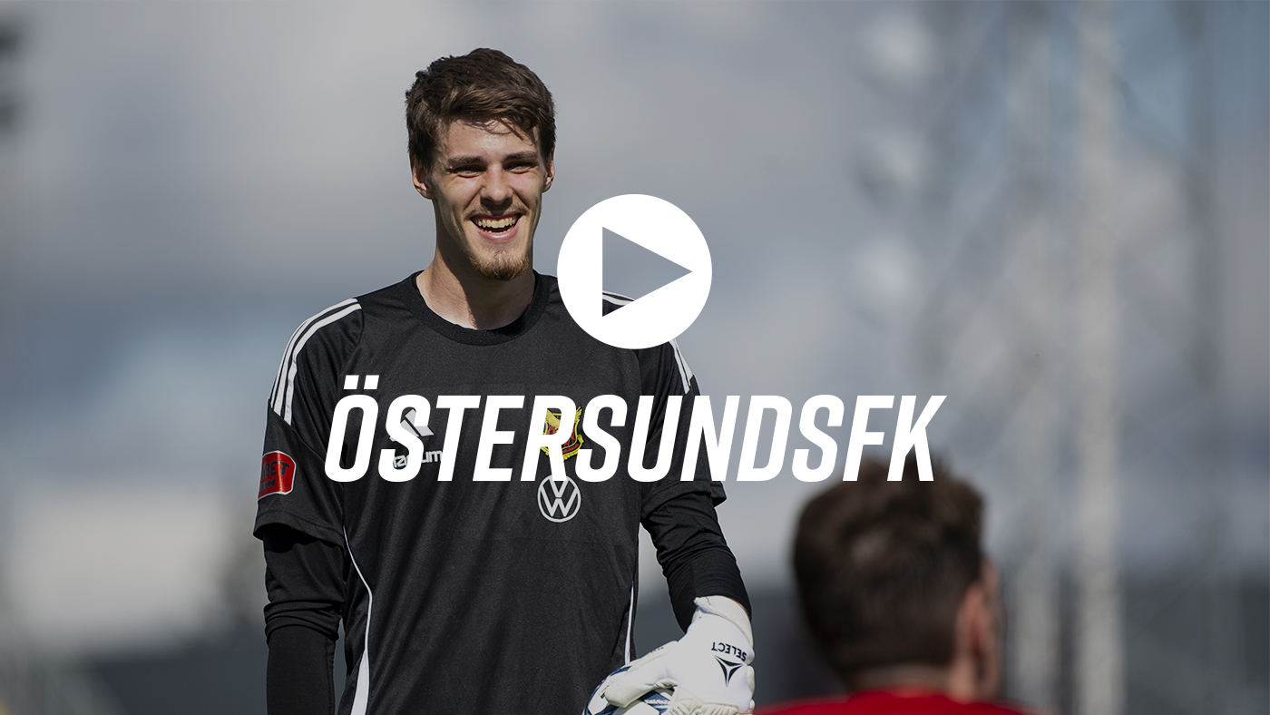 Östersunds FK: ÖFK-PLAY: Adam Benediktssons första träning med ÖFK